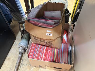 2 X BOXES OF CARDS