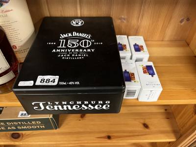 JACK DANIELS GIFT SET + 4 SHOT CUPS