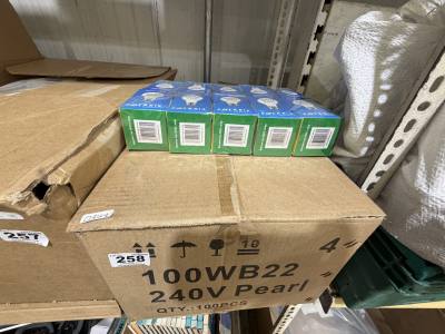 BOX OF BULBS