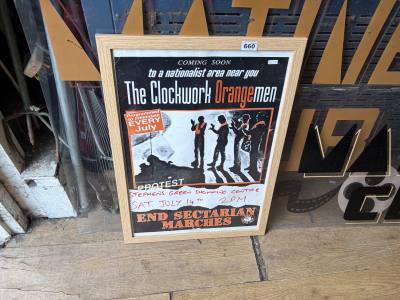 ORANGEMAN POSTER