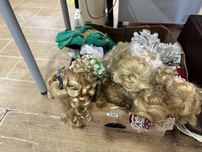 BOX OF DOLLS