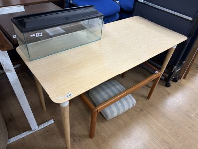 BEECH DESK TABLE