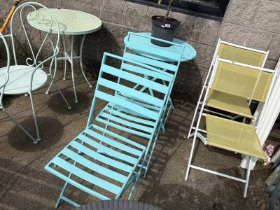 2 X CHAIRS + TABLE