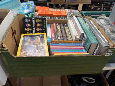 BOX OF BOOKS