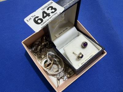 BOX OF SILVER