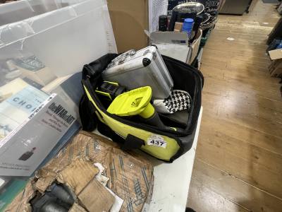 LOT OF TOOLS + 2 X WORK BAY ETC