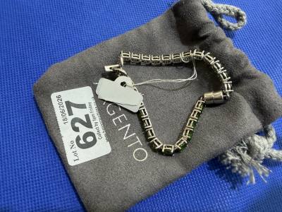 ARGENTO SILVER + PENDANT BRACELET