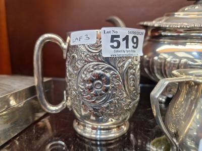SHEFFIELD SILVER MUG