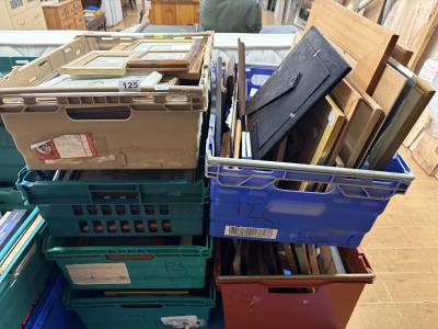 6 X BOXES OF PICTURES