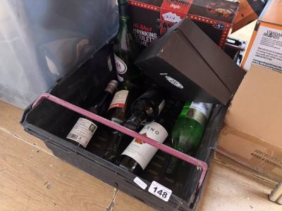 BOX OF ALCOHOL, DRINK GAME + OPTIC