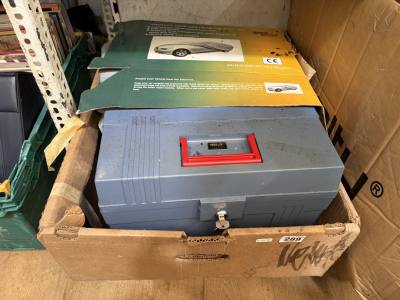 CAR COVER + TOOL BOXES
