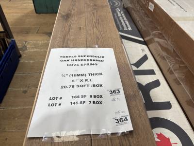 8 BOXES OF COVE SPRING FLOORING