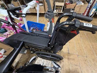 WHEELCHAIR + WALKING AID
