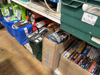 12 X BAGS OF DVD'S