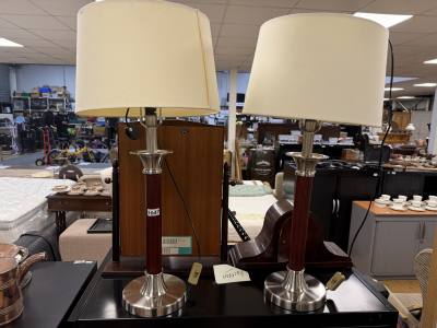 PAIR OF LAMPS