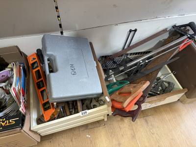 3 X BOXES OF TOOLS