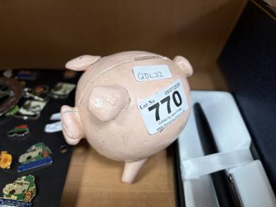 CAST MONEY BOX
