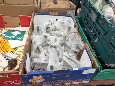 BOX  OF SAFETY GOGGLES