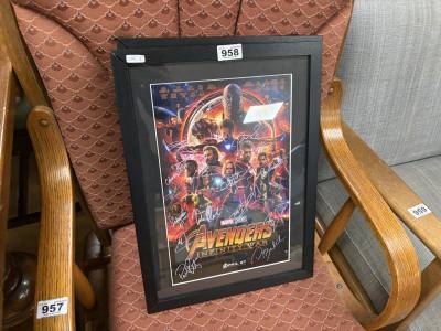 PAIR OF AVENGERS PRINTS