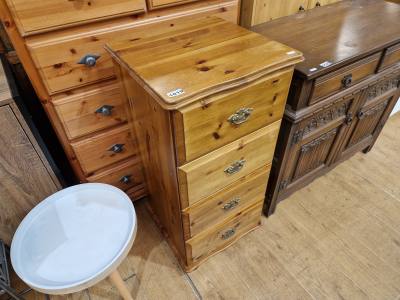 PINE DRAWER TOWER