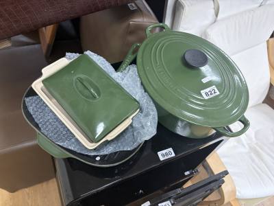 LE CREUSET 3 PIECE SET