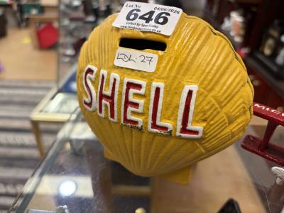 SHELL MONEY BOX