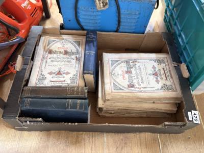 BOX OF HISTORY BOOKS