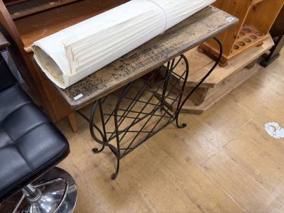 RUSTIC HALL TABLE