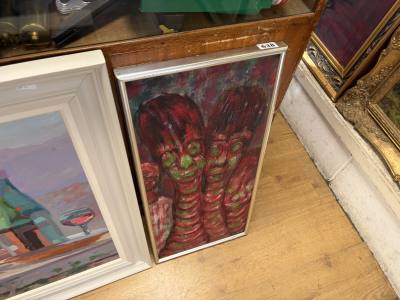 SIGNED REXIES FIGURE OIL