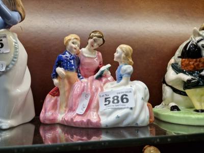 ROYAL DOULTON 'THE BEDTIME STORY' FIGURE
