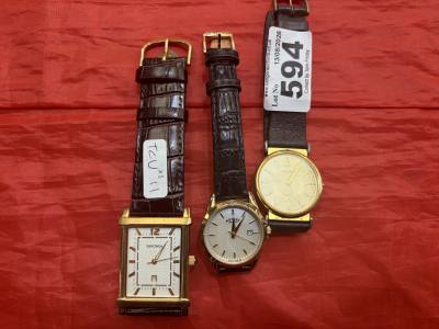 3 X WATCHES