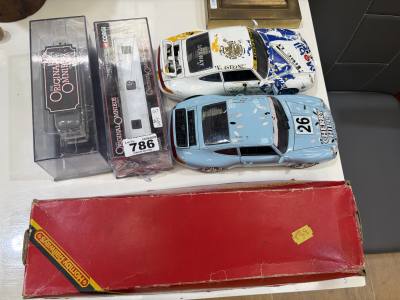LOT OF MODEL CARS + HORNBY TRACK