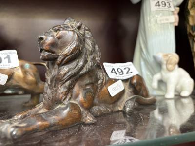 SPELTER LION