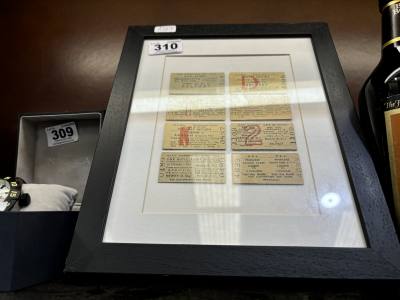 VINTAGE TRAIN TICKETS