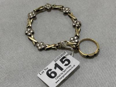 18CT RING + 9CT BRACELET (FOR REP)