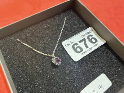 ARGENTO SILVER PENDANT + CHAIN