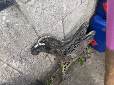 CAST IRON BENCH ENDS