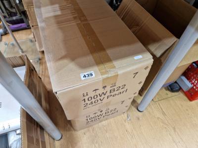 2 X BOXES OF BULBS