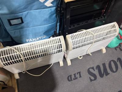2 X ELECTRIC RADIATORS