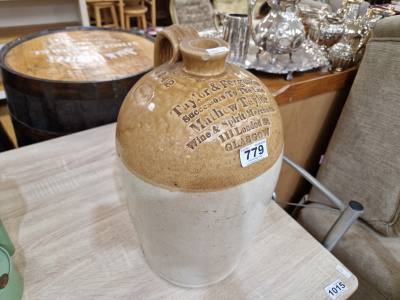 STONEWARE BOTTLE
