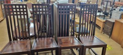 4 DINING CHAIRS