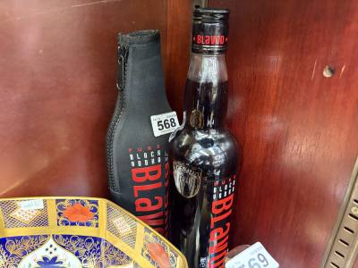 70CL BOTTLE OF BLACK VODKA