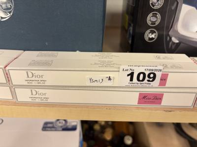 4 X 35ML DIOR PERFUME SPRAYS
