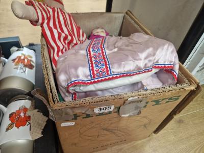 LOT OF COLLECTORS DOLLS + TEDDY