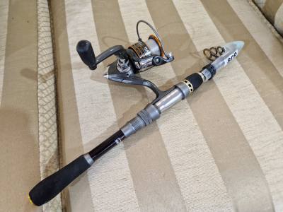 TELESCOPIC ROD + REEL