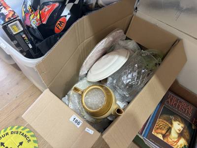 BOX OF MIXED CHINA