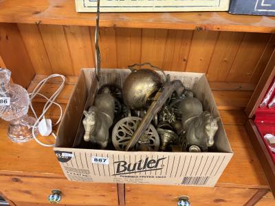 BOX OF BRASS