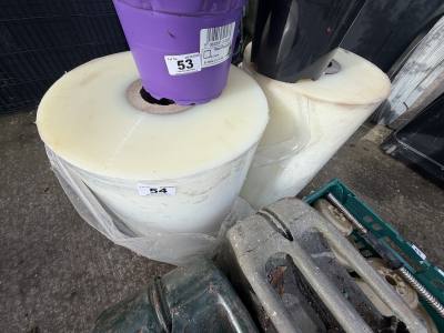 2 X ROLLS OF PLASTIC