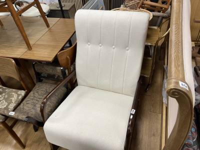 FABRIC ROCKING CHAIR