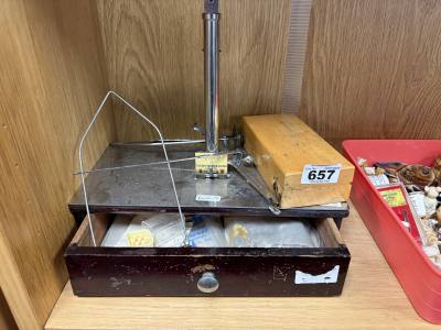 VINTAGE SET OF SCALES + ACCESSORIES 